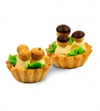 Пирожное «Корзиночка» с грибочками, 2 шт